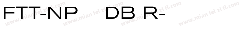 FTT-NPロダン DB R字体转换